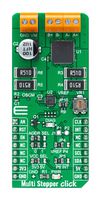 MIKROELEKTRONIKA MIKROE-5043 Click Board, TB67S102, GPIO, I2C, mikroBUS, 57.15 mm x 25.4 mm, 50 V