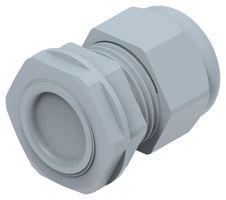 ENTRELEC - TE CONNECTIVITY 1SNG626071R0000 电缆压盖, 带锁紧螺母, M25 x 1.5, 11 mm, 17 mm, 尼龙6 (聚酰胺 6), 灰色, IP66, IP68