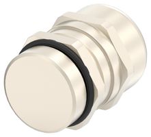 ENTRELEC - TE CONNECTIVITY 1SNG625023R0000 电缆压盖, 带锁紧螺母, M25 x 1.5, 11 mm, 17 mm, 黄铜, IP66, IP68