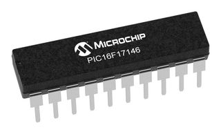MICROCHIP PIC16F17146-I/P 8位 MCU微控制单元, PIC16 Family PIC16F171xx Series Microcontrollers, PIC16, 32 MHz, 28 KB, 20 引脚, DIP