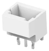 TE CONNECTIVITY 1-2232826-3 引脚针座, 自然,A键, 线至板, 2 mm, 1 排, 3 触点, 通孔直型, SGI2.0 Series