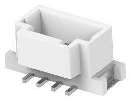 TE CONNECTIVITY 1-2232829-4 引脚针座, 自然,A键, 线至板, 2 mm, 1 排, 4 触点, 表面安装直型, SGI2.0 Series