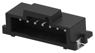TE CONNECTIVITY 4-2336678-7 引脚针座, 黑色,B键, 线至板, 2 mm, 1 排, 7 触点, 表面安装直角, SGI2.0 Series