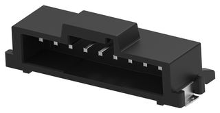 TE CONNECTIVITY 4-2336678-9 引脚针座, 黑色,B键, 线至板, 2 mm, 1 排, 9 触点, 表面安装直角, SGI2.0 Series