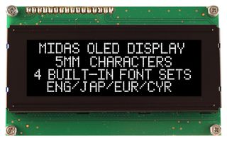 MIDAS DISPLAYS MCOB42005A1V-EWS