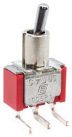 E-SWITCH 100SP1T2B4M6QE 拨动开关, 微型, 开-开, SPDT, 不发光, 100 Series, 通孔安装, 5 A