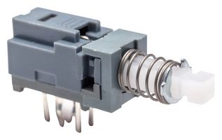 E-SWITCH PBH2UEESNPNAGX 按钮开关, PBH Series, DPDT-DB, 开-开, 柱塞盖
