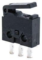 E-SWITCH TS0101F020P 微动开关, 微型, 直型杆, SPDT, PC插针, 300 mA, 6 V