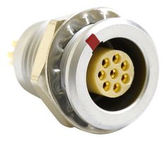 MULTICOMP PRO MCEGG1BC308KS Circular Connector, Standard Circular Connector, 00 Series, Panel Mount Receptacle, 8 Contacts