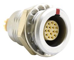MULTICOMP PRO MCEGG1BC316KS 圆形连接器, Standard Circular Connector, 00 Series, 面板安装插座, 16 触点, 焊接插座, 推挽