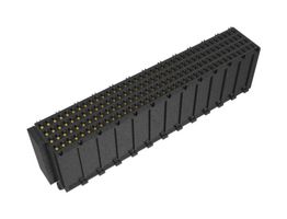 AMPHENOL COMMUNICATIONS SOLUTIONS 10164940-1481002LF Mezzanine Connector, Receptacle, 1 mm, 4 Rows, 148 Contacts, Surface Mount, Copper Alloy