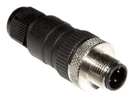 SICK STE-1204-G 传感器连接器, M12, 公, 4路, 焊接插头, 直形线缆安装