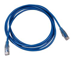 L-COM TRD815BL-10 以太网线缆, Cat5e, RJ45插头至RJ45插头, UTP (非屏蔽双绞线), 浅蓝, 3 m, 10 ft