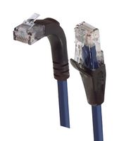 L-COM TRD815RA2BL-10 Ethernet Cable, Cat5e, RJ45 Plug to RJ45 Plug, UTP (Unshielded Twisted Pair), Blue, 3 m, 10 ft