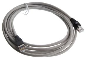 L-COM TRD855SCR-10 以太网线缆, Cat5e, RJ45插头至RJ45插头, 灰色, 3 m, 10 ft