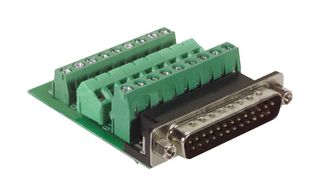 L-COM DGB25MT1 D-Sub 连接器, 标准, 插头, Field Termination Series, 25 触点, DB, 螺丝