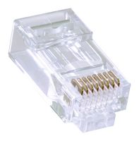 L-COM TDPTC6 模块连接器, RJ45 插头, 1 x 1 (端口), 8P8C, Cat6, 电缆安装