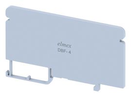 ELKAY DBF-4 Accessory, Elkay KUT4-2X2 Multi Conductor Feed Through Terminal Blocks, Partition Plate