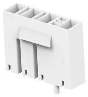AMP - TE CONNECTIVITY 2380041-1 连接器外壳, 自然色, 插座, 4 路, 8 mm, AMP 2379911-1快速断开插座触点