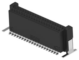ERNI - TE CONNECTIVITY 294017-E Mezzanine连接器, 盲配, 插座, 0.8 mm, 2 排, 40 触点, 表面安装直型, 铜合金