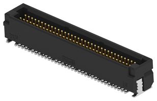 ERNI - TE CONNECTIVITY 294152-E Mezzanine连接器, 盲配, 插头, 0.8 mm, 2 排, 68 触点, 表面安装直型, 铜合金