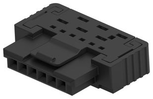ERNI - TE CONNECTIVITY 224399-E IDC连接器, IDC插座, 母, 1.27 mm, 1排, 6 触点, 电缆安装