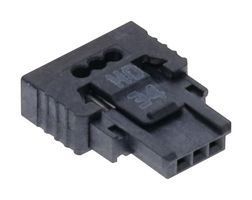 ERNI - TE CONNECTIVITY 234452-E IDC连接器, IDC插座, 母, 1.27 mm, 1排, 3 触点, 电缆安装