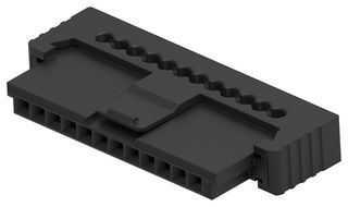 ERNI - TE CONNECTIVITY 234480-E IDC Connector, IDC Receptacle, Female, 1.27 mm, 1 Row, 12 Contacts, Cable Mount