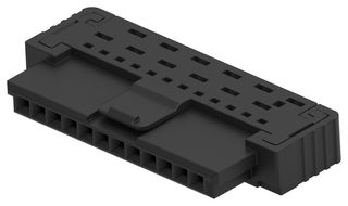 ERNI - TE CONNECTIVITY 234487-E IDC Connector, IDC Receptacle, Female, 1.27 mm, 1 Row, 12 Contacts, Cable Mount