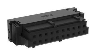 ERNI - TE CONNECTIVITY 374335-E 连接器外壳, MaxiBridge Series, 插座, 20 路, 2.54 mm, ERNI MaxiBridge系列母压接触芯