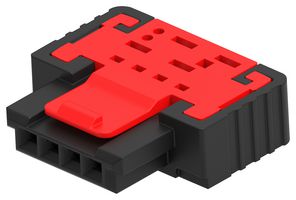 ERNI - TE CONNECTIVITY 394895-E IDC Connector, Vertical, IDC Receptacle, Female, 1.27 mm, 1 Row, 4 Contacts, Cable Mount