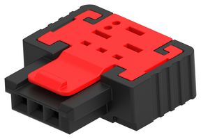 ERNI - TE CONNECTIVITY 394968-E IDC连接器, 垂直, IDC插座, 母, 1.27 mm, 1排, 3 触点, 电缆安装