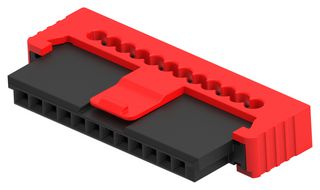 ERNI - TE CONNECTIVITY 464242-E IDC连接器, 直角, IDC插座, 母, 1.27 mm, 1排, 12 触点, 电缆安装