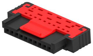 ERNI - TE CONNECTIVITY 484084-E IDC Connector, IDC Receptacle, Female, 1.27 mm, 1 Row, 10 Contacts, Cable Mount