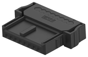 ERNI - TE CONNECTIVITY 524451-E IDC Connector, Right Angle, IDC Receptacle, Female, 1.27 mm, 1 Row, 8 Contacts, Cable Mount