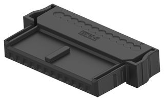 ERNI - TE CONNECTIVITY 524481-E IDC连接器, 直角, IDC插座, 母, 1.27 mm, 1排, 12 触点, 电缆安装