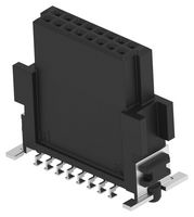 ERNI - TE CONNECTIVITY 354070-E PCB插座, 板至板, 1.27 mm, 2 排, 16 触点, 表面安装直型, SMC Series