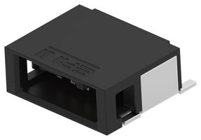 ERNI - TE CONNECTIVITY 504255-E 引脚针座, 线至板, 1.27 mm, 1 排, 4 触点, 表面安装直角, MicroBridge Series
