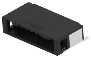 ERNI - TE CONNECTIVITY 504285-E 引脚针座, 线至板, 1.27 mm, 1 排, 8 触点, 表面安装直角, MicroBridge Series