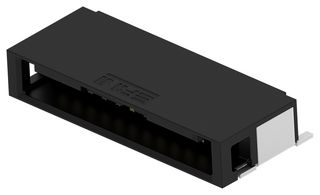 ERNI - TE CONNECTIVITY 504305-E 引脚针座, 线至板, 1.27 mm, 1 排, 12 触点, 表面安装直角, MicroBridge Series
