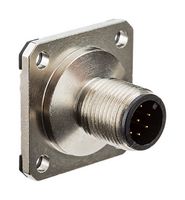 AMPHENOL LTW M12A-08PMMS-SS8E15 传感器电缆, 编码A, M12 插头, 自由线端, 8路, 150 mm, 5.9 ", M Series