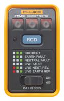 FLUKE ST240+/UK RCD 插座测试仪，蜂鸣器，英国，50 Hz，920 mW，230 V