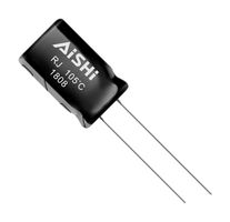 AISHI ERJ1JM331W20OT 铝电解电容, 330 µF, 50 V, ± 20%, PC引脚, 10000 小时 @ 105°C, 极性