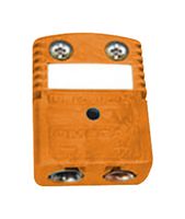 OMEGA HSTW-KI-F 热电偶连接器,标准,绿色,2 针,插座,K 型,-29 °C 至 260 °C,IEC、HSTW 系列