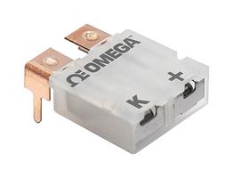 OMEGA PCC-SMP-UCB-100 热电偶连接器，微型，白色，2 针，插座，U 型，-29 至 180 °C，PCC-OST-SMP 系列