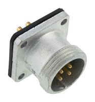 AMPHENOL SOCAPEX SL EM 14 V 圆形连接器, Standard Circular Connector, SL61 Series, 面板安装插座, 4 触点, 焊接引脚, 螺纹