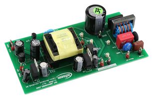 INFINEON REF5BR2280BZ22W1TOBO1 Reference Board, ICE5BR2280BZ, Power Management, 22W Isolated Flyback Auxiliary Power Supply