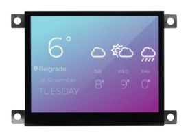 MIKROELEKTRONIKA MIKROE-4313 开发套件,Mikromedia 3,3.5" TFT LCD,STM32F2电容FPI,表圈