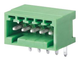 CAMDENBOSS CTBP93HC/5 Terminal Block, Header, 2.5 mm, 5 Ways, 5 A, 250 V, Through Hole Right Angle