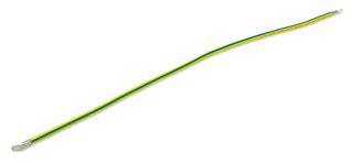 MULTICOMP PRO MP010795 接地带, M2.5, 环形舌片端子至环形舌片端子, 11.8 ", 300 mm, MP Ground Cable Assemblies